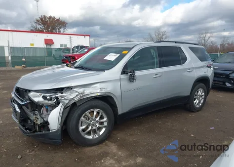 2019 Chevrolet Traverse 1Lt из США, поврежденный, VIN 1GNERGKWXKJ277796